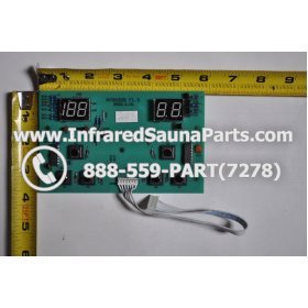 CIRCUIT BOARDS / TOUCH PADS - CIRCUIT BOARD  TOUCHPAD ZENAWAKENING INFRARED SAUNA NYSN3DB F1.3 WITH WIRE 2