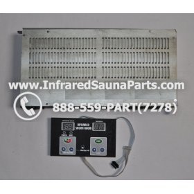 COMPLETE CONTROL POWER BOX WITH CONTROL PANEL - COMPLETE CONTROL POWER BOX HEALTHLAND INFRARED SAUNA STYLE 2 WITH ONE CONTROL PANEL 1