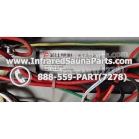 COMPLETE CONTROL POWER BOX WITH CONTROL PANEL - COMPLETE CONTROL POWER BOX VIDAL INFRARED SAUNA STYLE 2 WITH ONE CONTROL PANEL 10