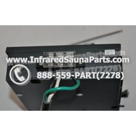 COMPLETE CONTROL POWER BOX 110V / 120V - COMPLETE CONTROL POWER BOX 110V  120V WITH 7 CIRCUIT BOARD PINS  6 FEMALE PLUGS SAUNAGEN INFRARED SAUNA 10