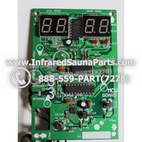 CIRCUIT BOARDS / TOUCH PADS - CIRCUIT BOARD TOUCHPAD FOR ICONO SAUNA USA INFRARED SAUNA MAIN 2