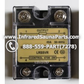 RELAYS / SOLID RELAYS - RELAYS SOLID STATE VOLTAGE REGULATOR LRSSVR 380VAC 40 AMP 7