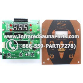 CIRCUIT BOARDS WITH  FACE PLATES - CIRCUIT BOARD WITH FACE PLATE CEDRUS INFRARED SAUNA 1
