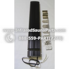 J INFRARED HEATERS 220V / 240V - J RADIANT INFRARED SAUNA CERAMIC HEATER JH-NR18-15B 1800 WATTS 220V /240V 11