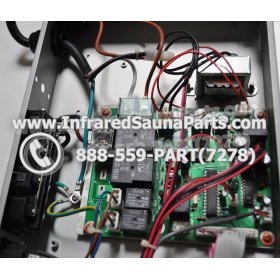 COMPLETE CONTROL POWER BOX 220V / 240V - COMPLETE CONTROL POWER BOX 220V / 240V LONGEVITY  INFRARED SAUNA STYLE 3 13