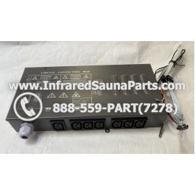 COMPLETE CONTROL POWER BOX WITH CONTROL PANEL - COMPLETE CONTROL POWER BOX 220V / 240V WITH HORIZONTAL PANEL AND BLUETOOTH OPTION 7