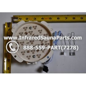 COMPLETE LIGHT ASSEMBLY 12V - COMPLETE LIGHT ASSEMBLY WITH BULB - 4 PIN CONNECTION 12V 4