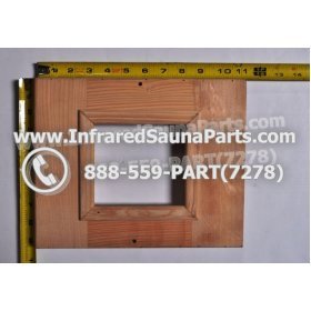 WOOD CONTROL PANEL TRIMS - HEMLOCK WOOD CONTROL PANEL TRIM STYLE 3 2