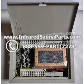COMPLETE CONTROL POWER BOX WITH CONTROL PANEL - COMPLETE CONTROL POWER BOX 110V / 120V 9600 WATTS WITH COMPLETE WIRING HARNESS WITH ONE CONTROL PANEL 1