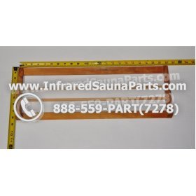 WOOD MAGAZINE HOLDERS - HEMLOCK WOOD MAGAZINE RACK ( 22" x 7.75" ) 2