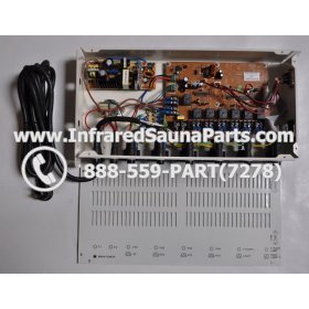 COMPLETE CONTROL POWER BOX 110V / 120V - COMPLETE CONTROL POWER BOX 110V / 120V IRONMAN INFRARED SAUNA STYLE 4 5
