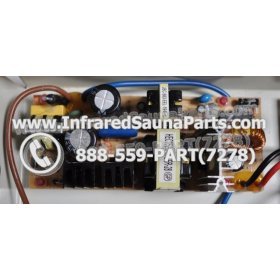 COMPLETE CONTROL POWER BOX 110V / 120V - COMPLETE CONTROL POWER BOX 110V / 120V WASAUNA INFRARED SAUNA STYLE 4 8