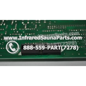 CIRCUIT BOARDS WITH  FACE PLATES - CIRCUIT BOARD WITH FACEPLATE LUX INFRARED SAUNA 06S10195 4