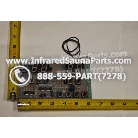 CIRCUIT BOARDS / TOUCH PADS - CIRCUIT BOARD  TOUCHPAD SAUNAS TODAY INFRARED SAUNA X106153 WITH THERMOSTAT WIRE 2