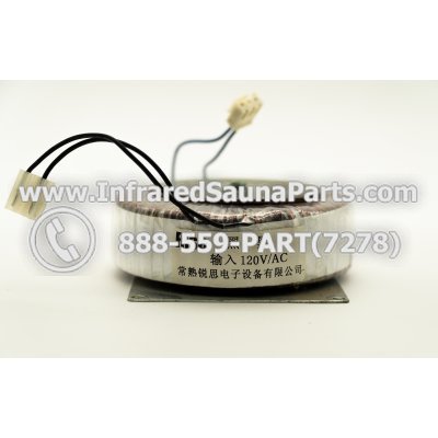 ADAPTERS / TRANSFORMERS - ADAPTERS / TRANSFORMER SUNLIGHT SAUNA 120V 1